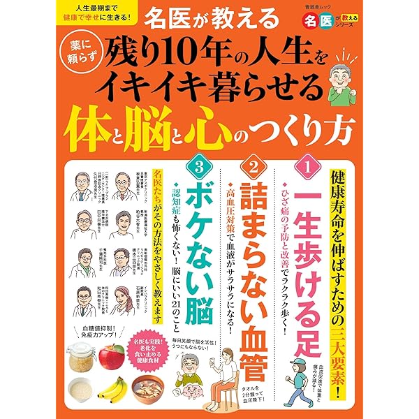 Amazon.co.jp: 名医が教える 薬に頼らず残り10年の人生を